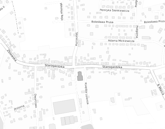 Mapa z adresem organizacji