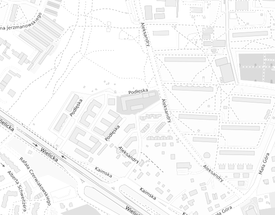 Mapa z adresem organizacji