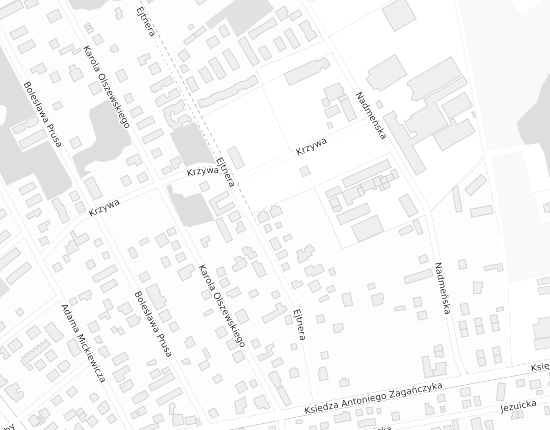 Mapa z adresem organizacji