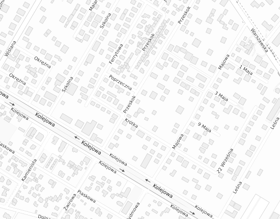 Mapa z adresem organizacji