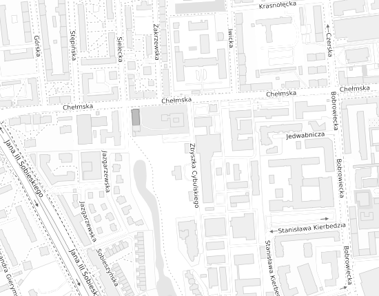 Mapa z adresem organizacji