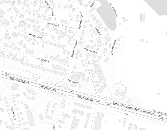 Mapa z adresem organizacji