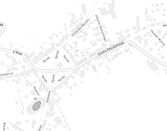 Mapa z adresem organizacji