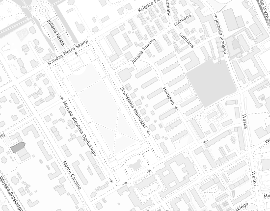 Mapa z adresem organizacji