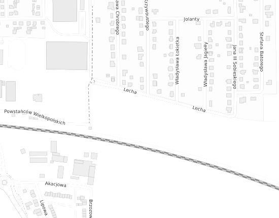 Mapa z adresem organizacji