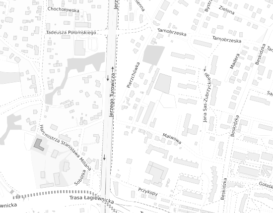 Mapa z adresem organizacji