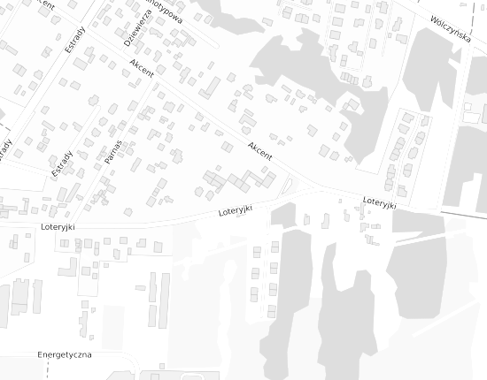 Mapa z adresem organizacji
