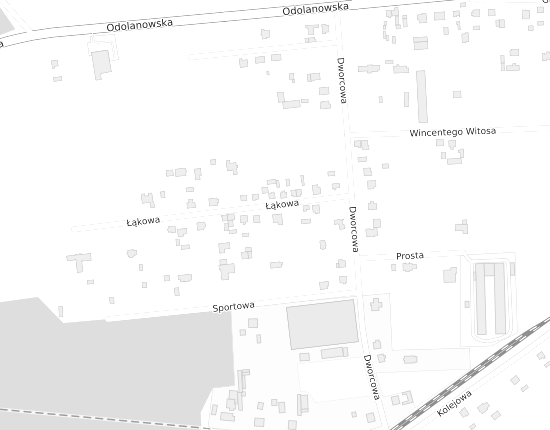 Mapa z adresem organizacji