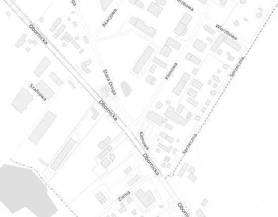 Mapa z adresem organizacji