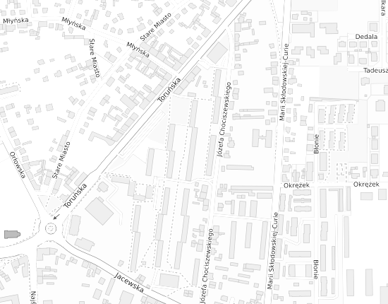 Mapa z adresem organizacji