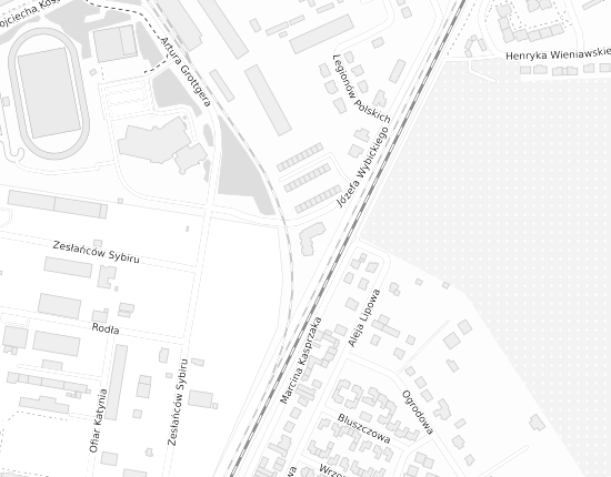 Mapa z adresem organizacji