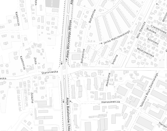 Mapa z adresem organizacji