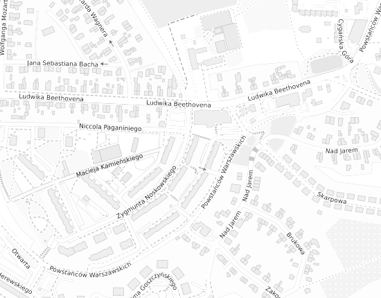 Mapa z adresem organizacji