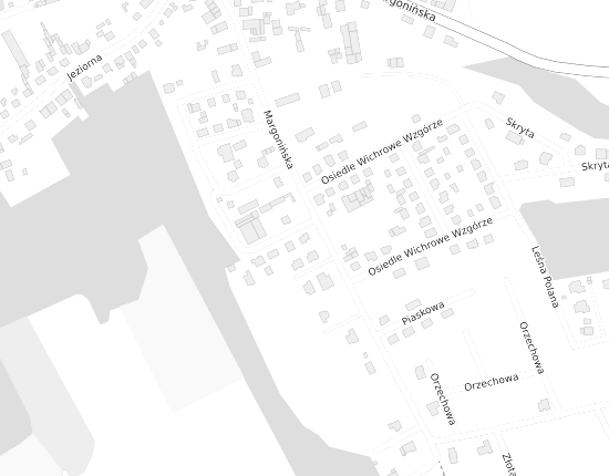 Mapa z adresem organizacji