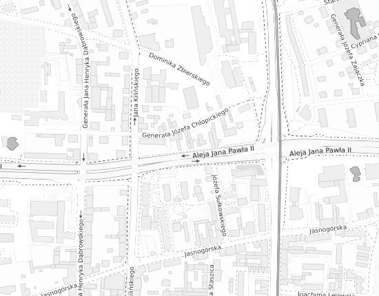 Mapa z adresem organizacji