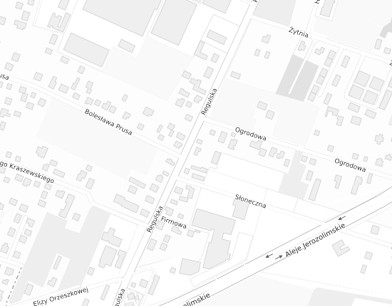 Mapa z adresem organizacji