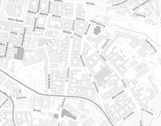 Mapa z adresem organizacji
