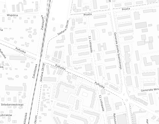 Mapa z adresem organizacji