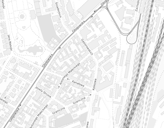 Mapa z adresem organizacji