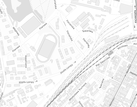 Mapa z adresem organizacji