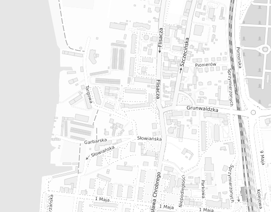 Mapa z adresem organizacji