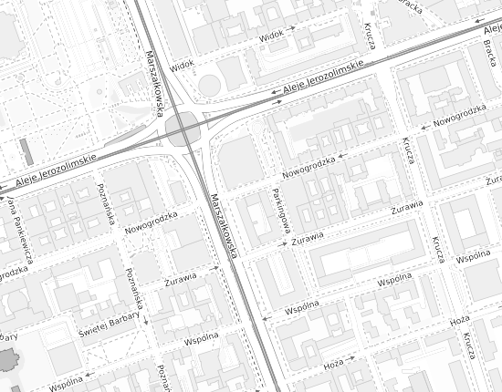 Mapa z adresem organizacji
