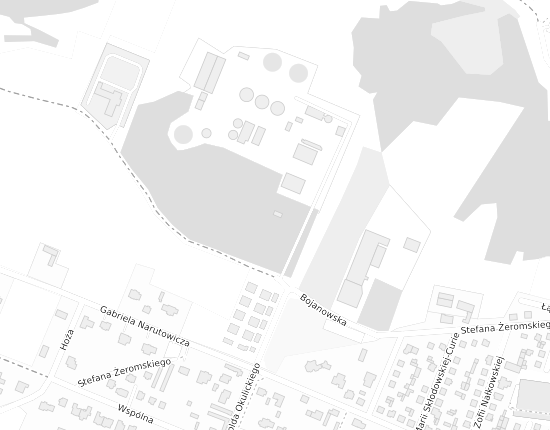 Mapa z adresem organizacji