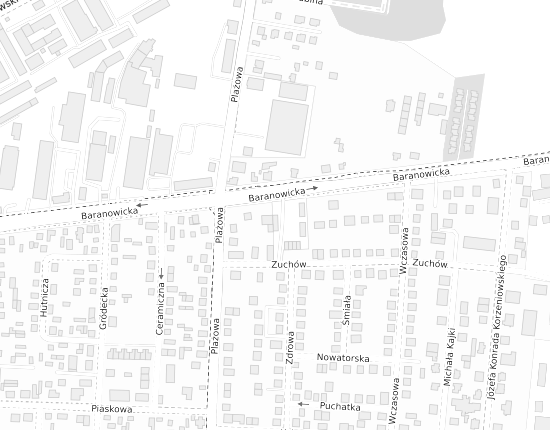 Mapa z adresem organizacji