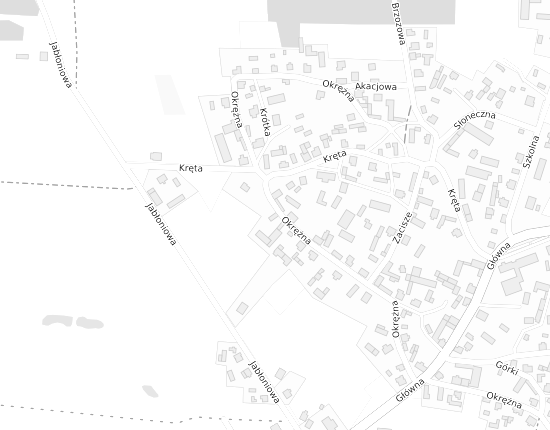 Mapa z adresem organizacji