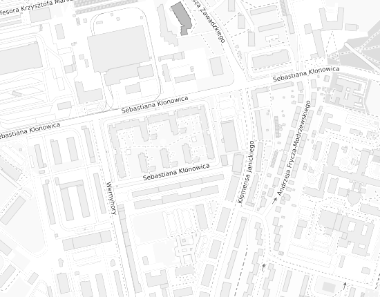Mapa z adresem organizacji
