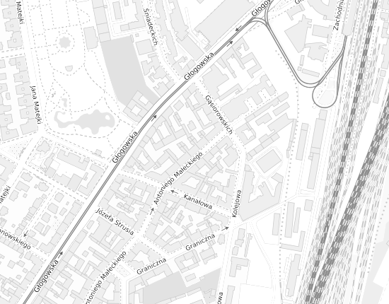Mapa z adresem organizacji