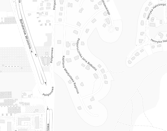 Mapa z adresem organizacji