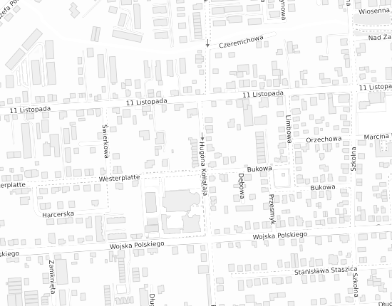 Mapa z adresem organizacji