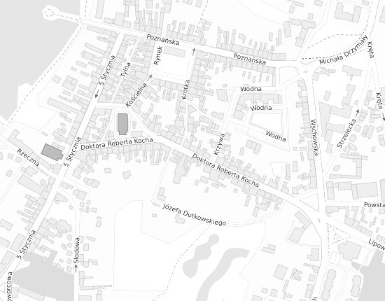 Mapa z adresem organizacji