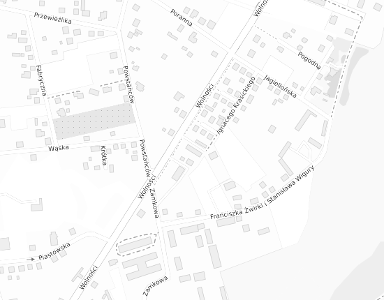 Mapa z adresem organizacji