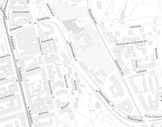 Mapa z adresem organizacji