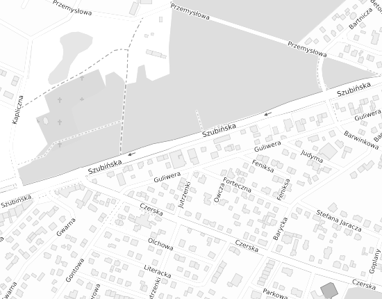Mapa z adresem organizacji