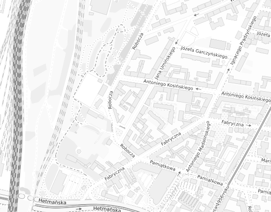 Mapa z adresem organizacji
