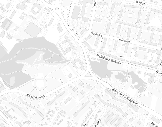 Mapa z adresem organizacji