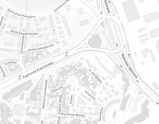 Mapa z adresem organizacji