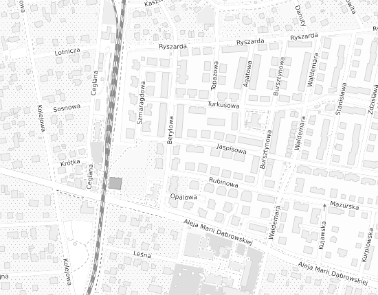 Mapa z adresem organizacji