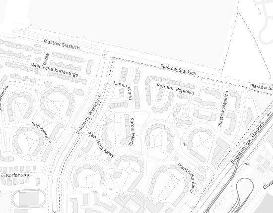 Mapa z adresem organizacji
