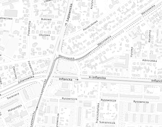 Mapa z adresem organizacji