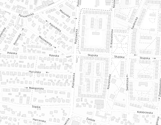 Mapa z adresem organizacji