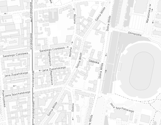 Mapa z adresem organizacji