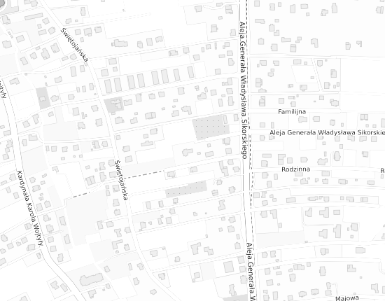Mapa z adresem organizacji