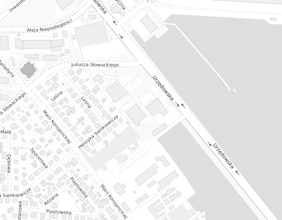Mapa z adresem organizacji
