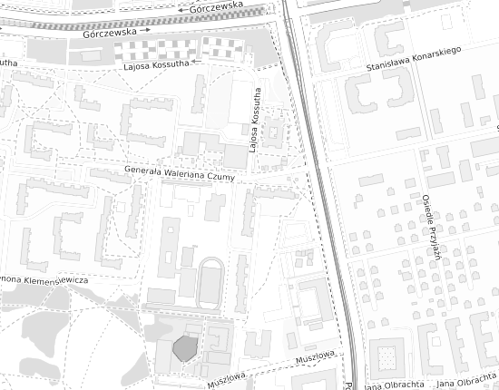 Mapa z adresem organizacji