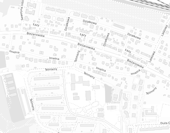Mapa z adresem organizacji
