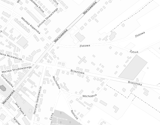 Mapa z adresem organizacji